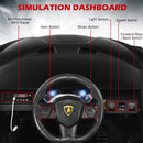 INFANS 12V Licensed Lamborghini Sian Kids Ride on Car with Parent Remote Control, Electric Toy Roadster Carbon Fiber Textured