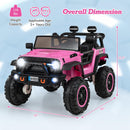 INFANS 24V 2 Seater Ride on Car for Kids, 2WD/4WD Battery Powered with Remote Control, 20" Wide Seat Electric Jeep Toys