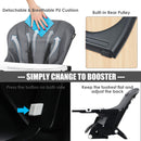 INFANS 4 in 1 High Chair�CBooster Seat, Convertible Highchair, Installation-Free,Simple Fold for Baby, Infant& Toddler