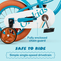 INFANS Kids Bike, 12 14 16 18 Inch Toddlers Bike with Removable Training Wheels, Children's Bicycle