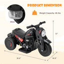 INFANS Kids Motorcycle, 6V Electric Ride on Car with Automatic Bubble Function for Children, Toddler Ages 3+
