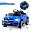 INFANS 12V Electric Kids Ride on Car, Licensed Mercedes Benz GLA45 Toy Car, Battery Powered Toy Vehicle