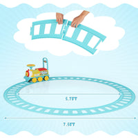 Kids Ride On Train with Track for Toddlers Boys Girls
