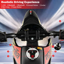 INFANS Kids Motorcycle 12V, Electric Ride-on Motorbike for Toddlers with Training Wheels