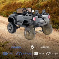 Licensed Toyota LC250 24V 2 Seater Kids Ride on Truck by INFANS