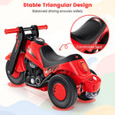 INFANS Ride on Push Car, Foot-to-Floor Sliding Car for Toddlers Kids Motorcycle with Bubble Maker, 3 Wheels Ride on Toys