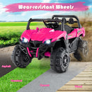 INFANS 12V Ride on Car UTV, Battery Powered Off-Road Kids Electric Vehicles with Remote Control, Music, Horn, MP3, Lights