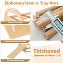 INFANS 8 in 1 Climbing Toys for Toddlers, Kids Wood Montessori Climber Playset, Indoor Playground Jungle Gym
