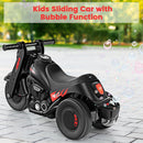 INFANS Ride on Push Car, Foot-to-Floor Sliding Car for Toddlers Kids Motorcycle with Bubble Maker, 3 Wheels Ride on Toys