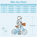 OLAKIDS Kids Bike, 12 14 16 18 Inch Toddlers Bike with Removable Training Wheels, Children's Bicycle for Girls Boys Age 3-8