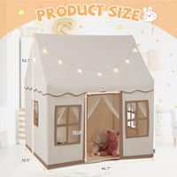 INFANS Kids Play Tent, Anti-Trip Large Playhouse Toys for Children Boys Girls, Princess Tents Castle