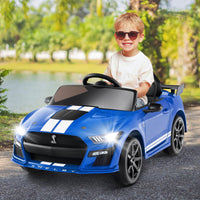 Licensed Ford Mustang GT500 Ride on Car for Kids by INFANS, Battery Powered Electric Vehicle with Remote Control, 37-96 months
