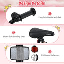 INFANS Kids Bike, 16 18 Inch Toddlers Bike with Training Wheels Safety Bell Adjustable Seat and Handlebar
