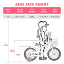 INFANS Kids Bike, 12 14 16 18 Inch Toddlers Bike with Removable Training Wheels, Children's Bicycle