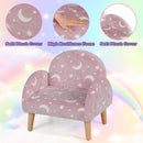 INFANS Kids Sofa with Glow in The Dark, Toddler Armchair Couch, Upholstered Comfy Foam Children Chair for Kindergarten Playroom