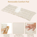 INFANS 6 in 1 Montessori Wooden Arch Climber Rocker with Cushion