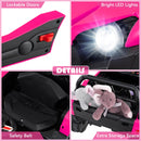 INFANS 12V Ride on Car UTV, Battery Powered Off-Road Kids Electric Vehicles with Remote Control, Music, Horn, MP3, Lights