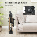 INFANS Baby High Chair, High Chairs for Babies & Toddlers, Convertible Quick Folding Portable Highchair