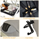 INFANS Lightweight Baby Stroller for 0-36 Month, Compact Stroller with One-Hand Fold, Travel Stroller for Airplane