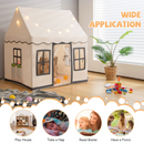 INFANS Kids Play Tent with Washable Mat Star Light Windows, Large Playhouse Toys for Children Boys Girls INFANS
