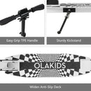 INFANS Kick Scooter for Adults Teens, Big Wheels Foldable Scooter  Ages 10+ Kids Youth