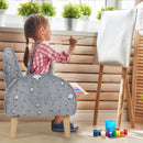 INFANS Kids Sofa with Glow in The Dark, Toddler Armchair Couch, Upholstered Comfy Foam Children Chair for Kindergarten Playroom