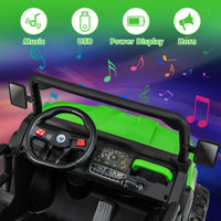 4WD 6x6 Battery Powered Kids UTV with Remote Control