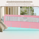 INFANS Bed Rail for Toddlers, 59" Foldable Safety Baby Crib Rail Fit for Kids Twin, Extra Long Swing Down Bed Guardrail for Convertible Crib, Queen, Full, King Mattress Side Guard
