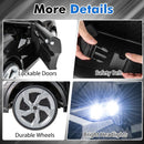 INFANS Licensed Audi SQ8 Ride on Car, Battery Powered Electric Vehicle for with Remote Control, Adjustable Music, LED Lights