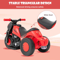 INFANS Kids Motorcycle, 6V Electric Ride on Car with Automatic Bubble Function for Children, Toddler Ages 3+