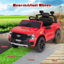 INFANS Licensed Ford Ranger Ride on Pickup Truck by INFANS, 12V Battery Powered Electric Vehicle for Kids with Remote Control