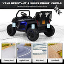 INFANS 2 Seater Kids Ride on UTV, 12V Electric Truck Car with Remote Control, Battery Powered Vehicle