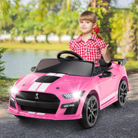 Licensed Ford Mustang GT500 Ride on Car for Kids by INFANS, Battery Powered Electric Vehicle with Remote Control, 37-96 months