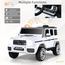INFANS Licensed Mercedes Benz G63 Kids Ride on Car, 12V Electric Vehicle, Battery Powered for Children Boy Girl