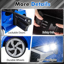 INFANS Licensed Audi SQ8 Ride on Car, Battery Powered Electric Vehicle for with Remote Control, Adjustable Music, LED Lights