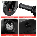 INFANS Ride on Push Car, Foot-to-Floor Sliding Car for Toddlers Kids Motorcycle with Bubble Maker, 3 Wheels Ride on Toys