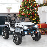 INFANS 24V 2 Seater Ride on Car for Kids, 2WD/4WD Battery Powered with Remote Control, 20" Wide Seat Electric Jeep Toys
