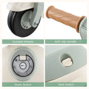 INFANS Ride on Push Car, Foot-to-Floor Sliding Car for Toddlers Kids Motorcycle with Bubble Maker, 3 Wheels Ride on Toys