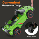 INFANS 2 Seater Kids Ride on Car, 12V 4WD Licensed Lamborghini Veneno Powered Electric Vehicle with Rocking Mode, Remote Control