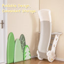 INFANS Toddler Slide, 3 in 1 Foldable Kids Slide Indoor Slideway, Climber Freestanding Playset, Extra Long Slipping Slope Toy