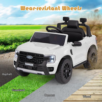 INFANS Licensed Ford Ranger Ride on Pickup Truck by INFANS, 12V Battery Powered Electric Vehicle for Kids with Remote Control