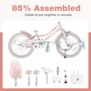 Kids Bike 12 14 16 18 Inch Toddlers Bike for Boys Girls Age 3-8 Years