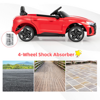 INFANS 12V Kids Ride On Car, Licensed Audi RS e-tron GT Electric Vehicle with Remote Control INFANS