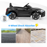 INFANS 12V Kids Ride On Car, Licensed Audi RS e-tron GT Electric Vehicle with Remote Control INFANS