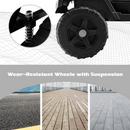 12V Electric Vehicle Car with Remote Control, Toddlers Battery Powered Toy with 2 Speeds, Spring Suspension INFANS