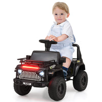 INFANS Kids Ride on Car, 6V Battery Powered Electric Vehicle ATV for Toddlers with Foot Pedal, Music