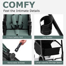 INFANS 2 in 1 Baby Stroller, High Landscape Infant Stroller, Foldable Pushchair