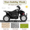 Infans Kids Ride on ATV, 6V Electric Vehicle for Toddlers, 4 Wheeler Battery Powered Motorized Quad Toy Car