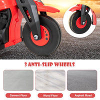 INFANS Kids Motorcycle, 6V Electric Ride on Car with Automatic Bubble Function for Children, Toddler Ages 3+