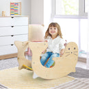 INFANS Climbing Toys for Toddlers, 3 in 1 Pikler Montessori Wooden Arch Climber Rocker Ladder, Indoor Kids Activity Climb Toy
